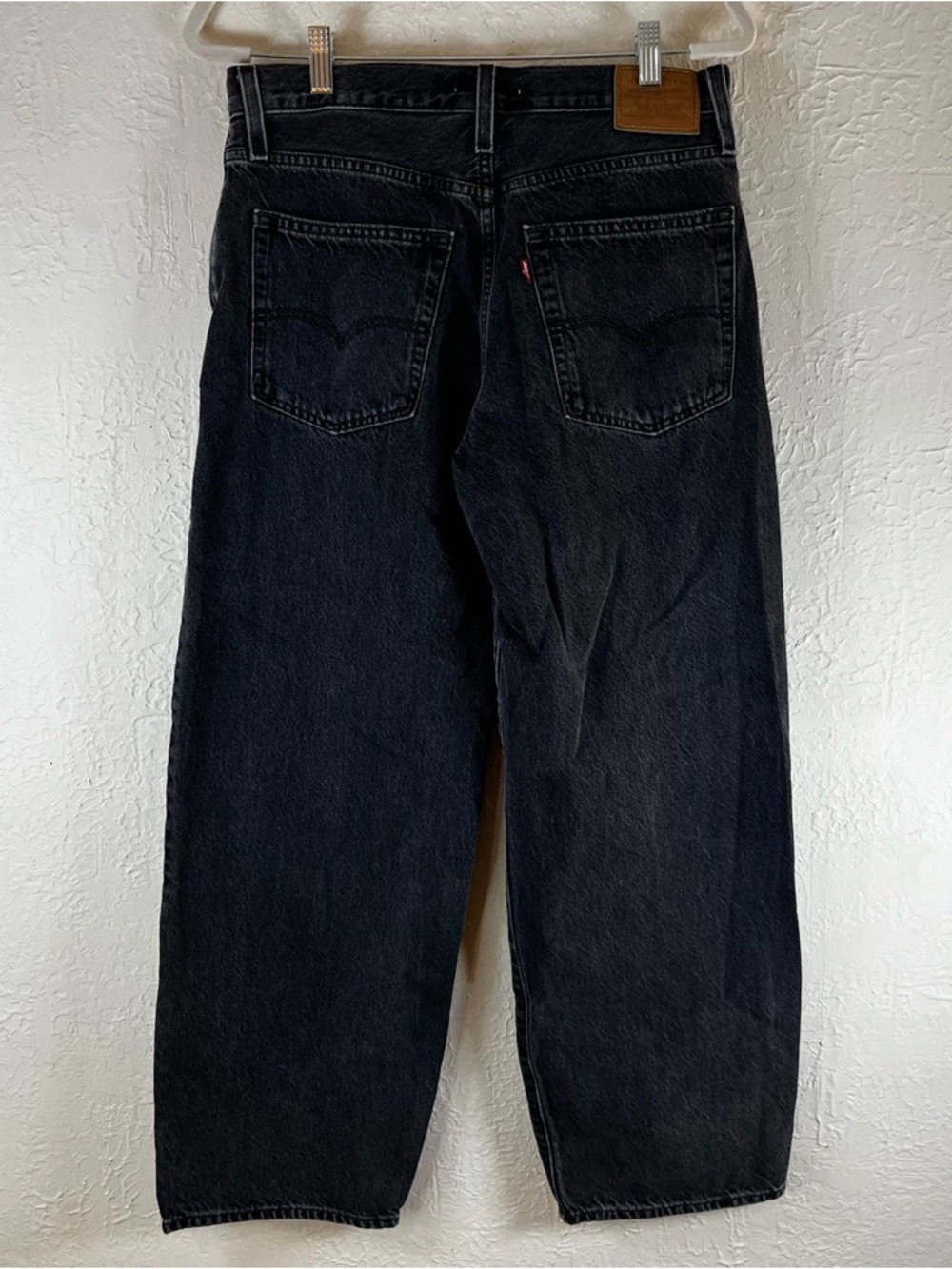 Levi's Baggy Dad Straight Leg Jeans in Blackstone Wash - Picture 10 of 14